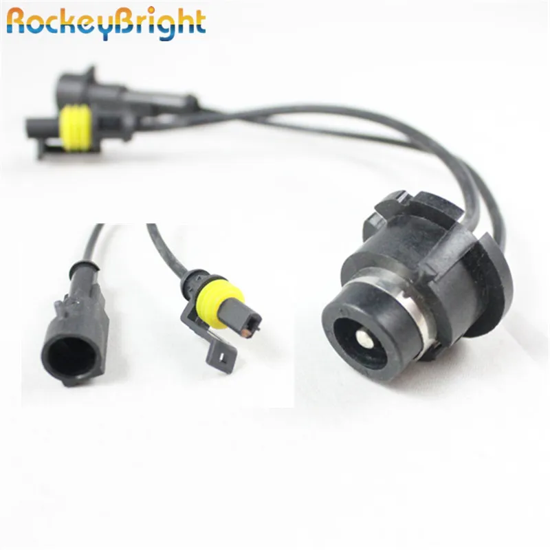 Rockeybright, 2 шт., провод HID, балласт, комплект, ксенон, D2S, D2R, D2C, для усилителя, жгут, адаптер, светильник, ксеноновый комплект, кабель для автомобиля, D2S, косичка