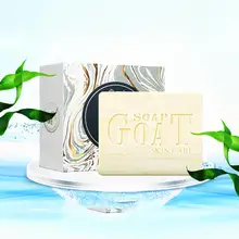 Хоббилана Удаление прыщей поры, акне лечение морской соли мыло очиститель увлажняющее Козье Молоко Мыло Уход за лицом умывание основа мыло