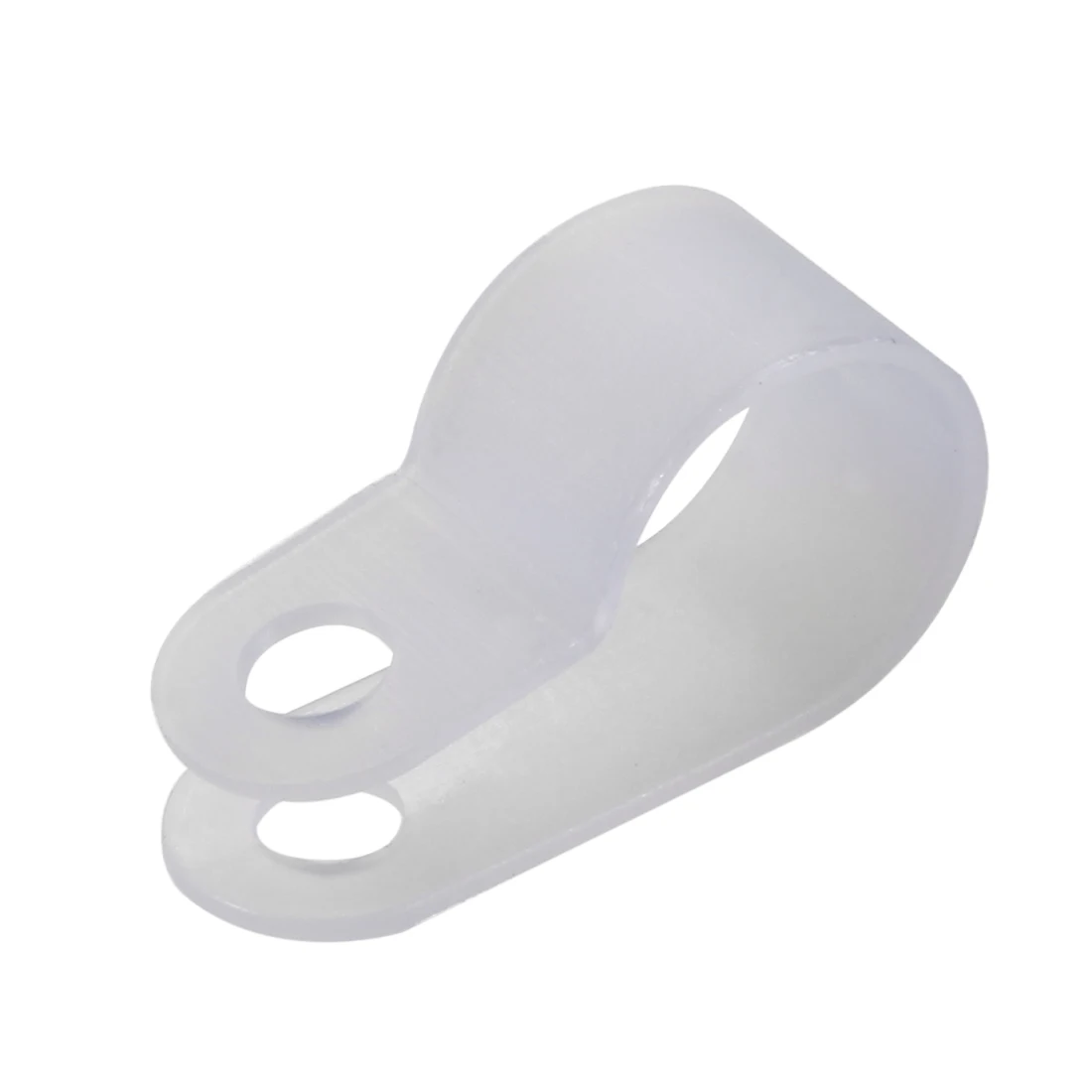 

uxcell 400Pcs Nylon R-type Cable Clamp Organizer Cord Clips for Wire Management 10.4mm White