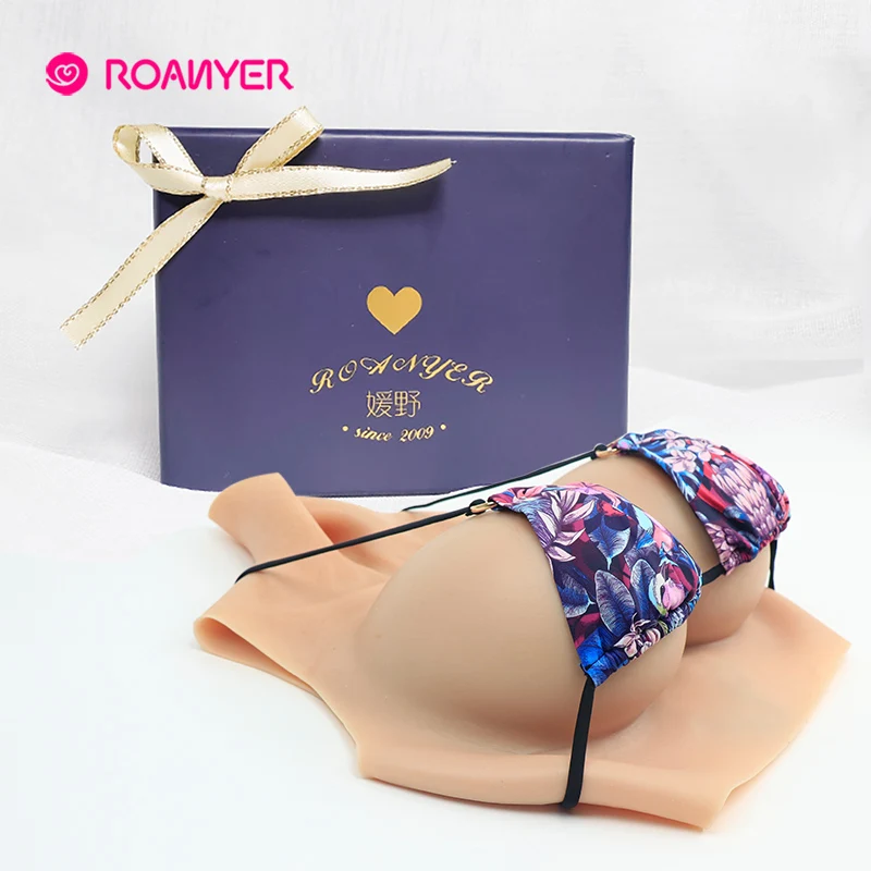 Roanyer груди формы реалистичные поддельные для трансвестита перетягивающая