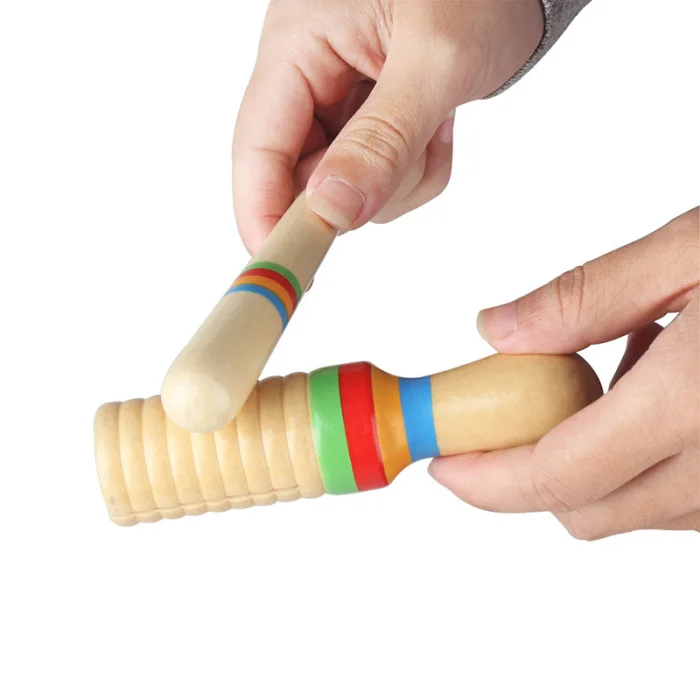 Детский деревянный музыкальный инструмент звуковые трубки, игрушки Ударные образования для детей N66