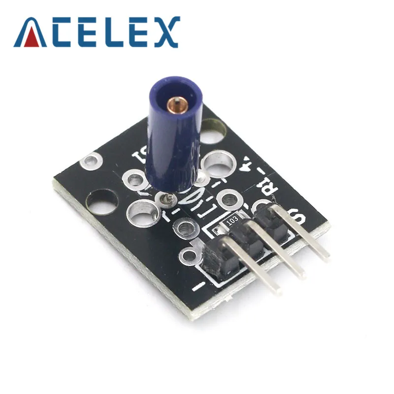 3pin KY 002 SW 18015P датчик вибрационного переключателя Module для arduino Diy Kit|Детали и