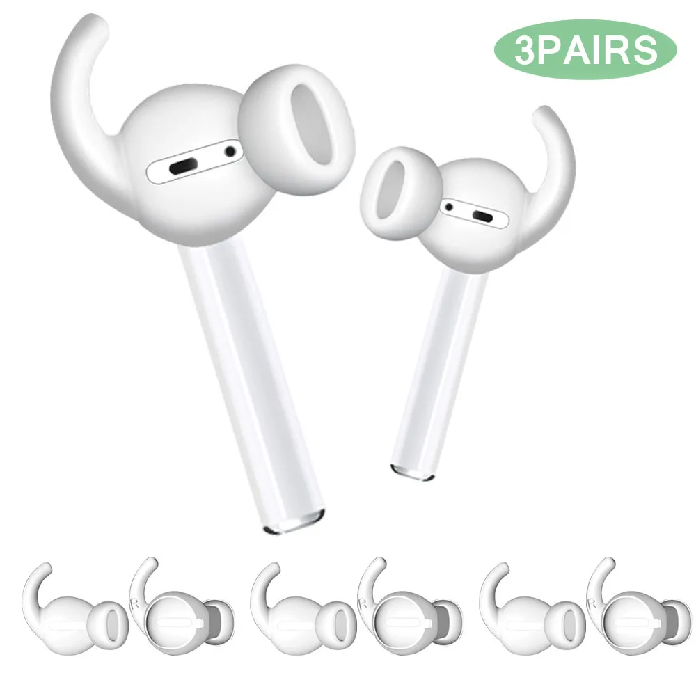 

3 Pcs Earphone Cover For AirPods 2 S/M/L Wired Sound Quality Improved Noise Reduction Earbuds Cover For AirPod