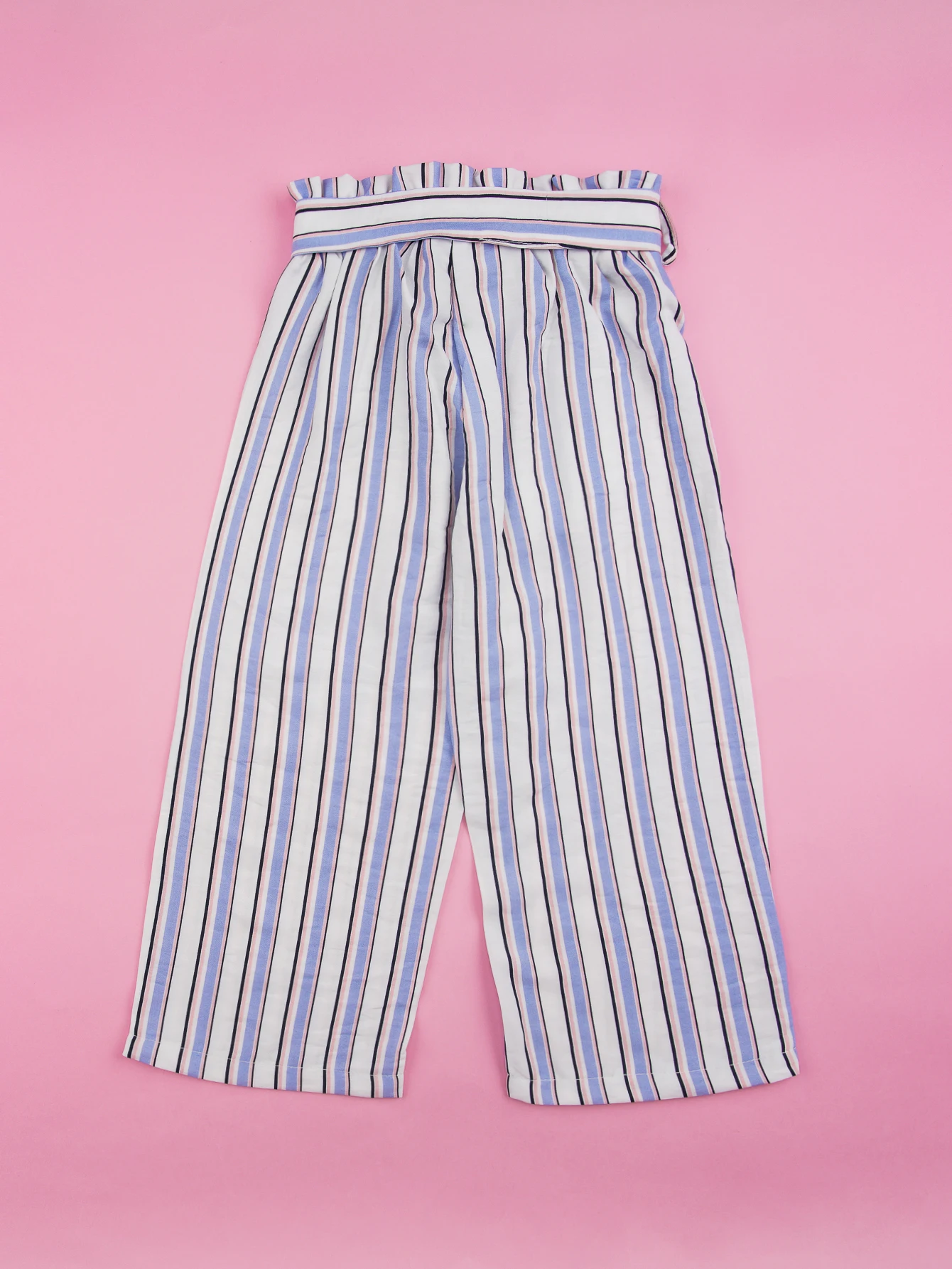 

New Baby Gilrs Stripe Pants Summer Girls Loose Trousers 0-4Yrs
