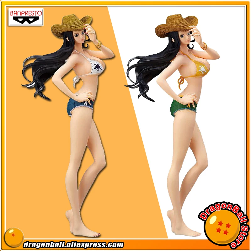 Японское аниме "ONE PIECE" Banpresto блестки и Гламурные Коллекционные фигурки-WALK STYLE Нико Робин