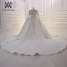 Аманда дизайн вуаль один слой ручной работы на заказ роскошный жемчуг свадебная вуаль