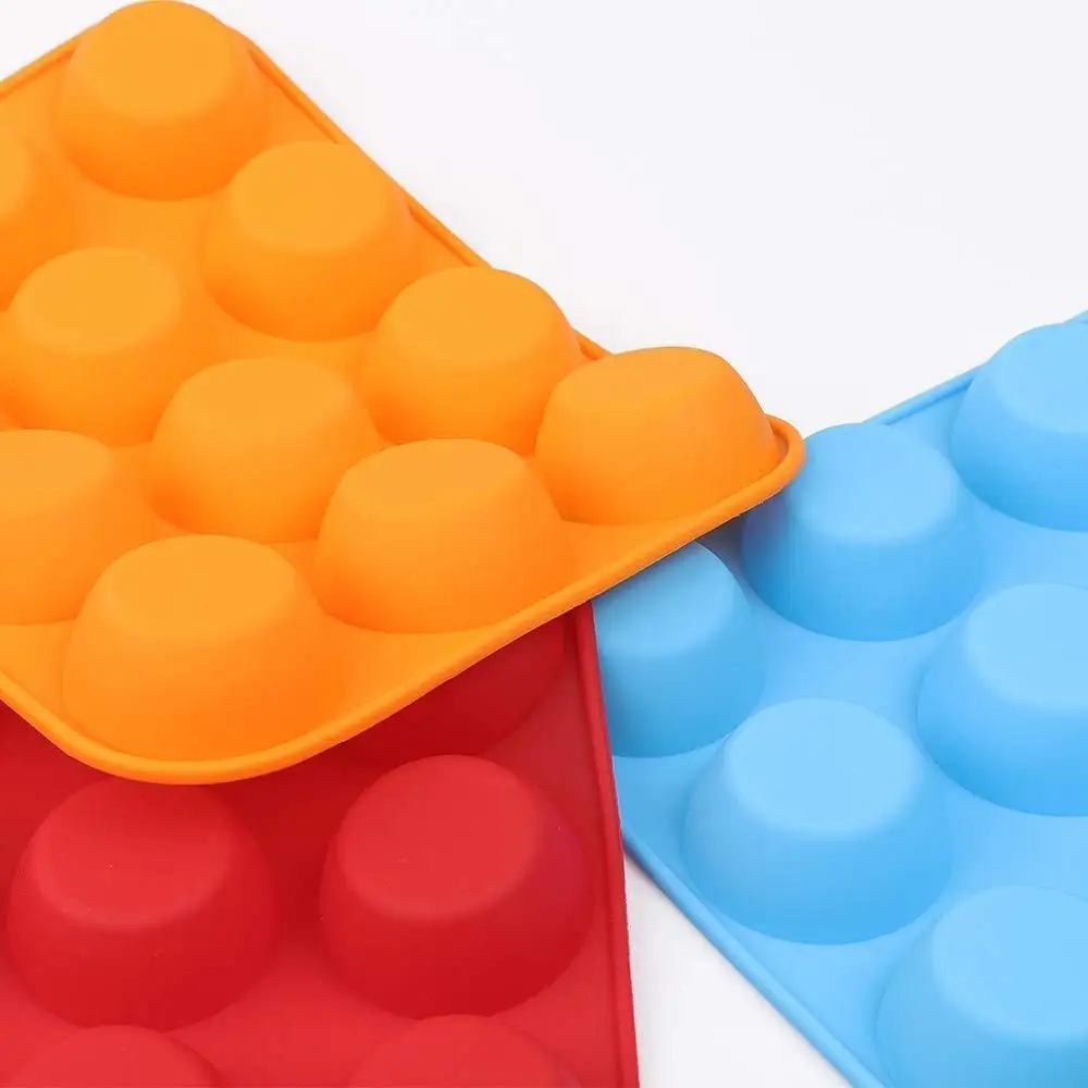 3PCS Egg Muffin Baking Silicone Molds Candy Cookies Cupcake Chocolate Bakeware Pan Kitchen Tool Accessories Gadgets 5