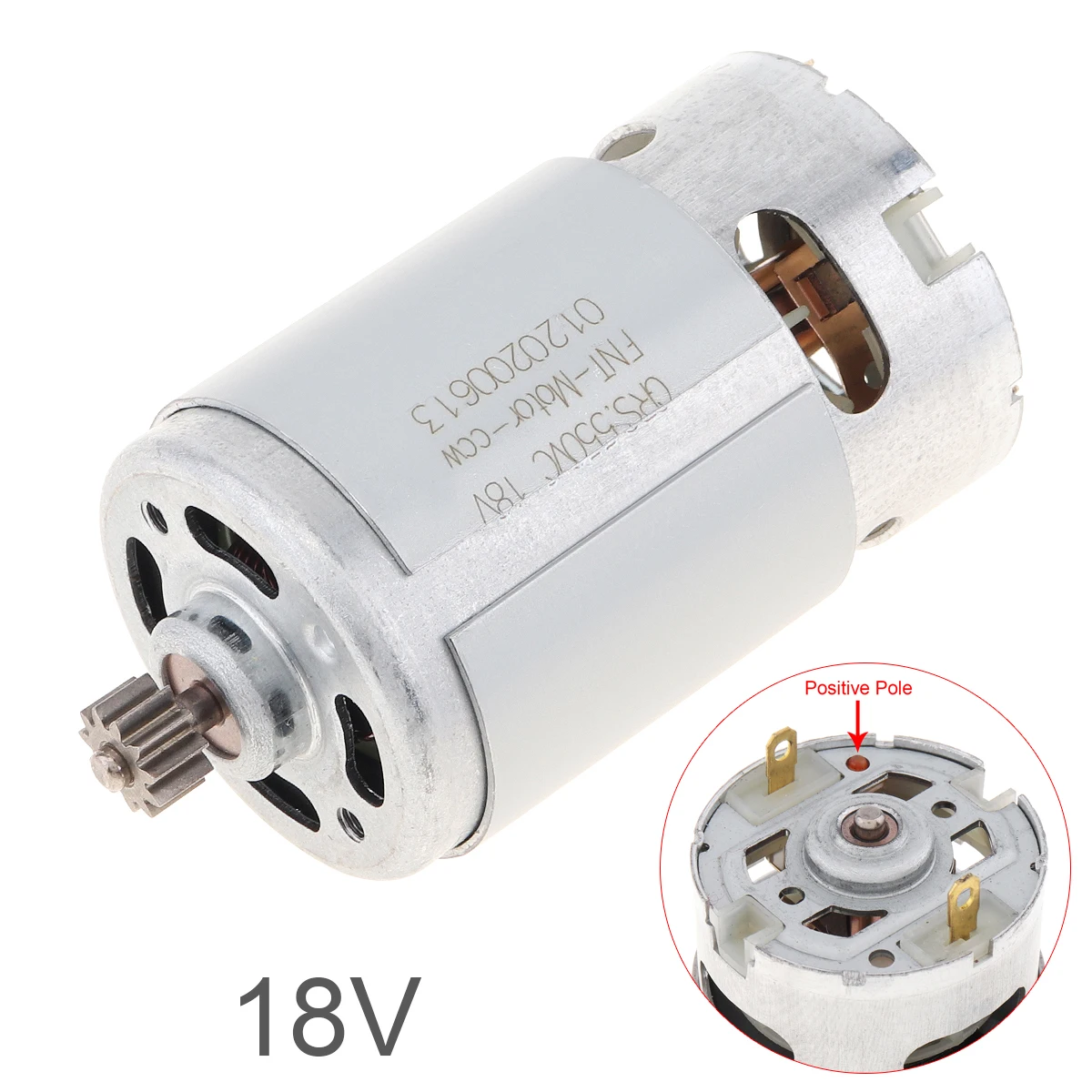 RS550 18V 27500 RPM DC Motor with Two-speed 11 Teeth and High Torque Gears Box for Cordless Charge Drill Screwdriver | Обустройство