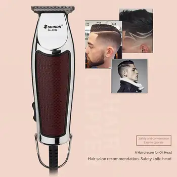 

Hair Clippers for Men Hair Beard Trimmer Plug-in(EU) Barber Hair Grooming Kit 3 Guide Combs Adult Razors Professional Trimmers