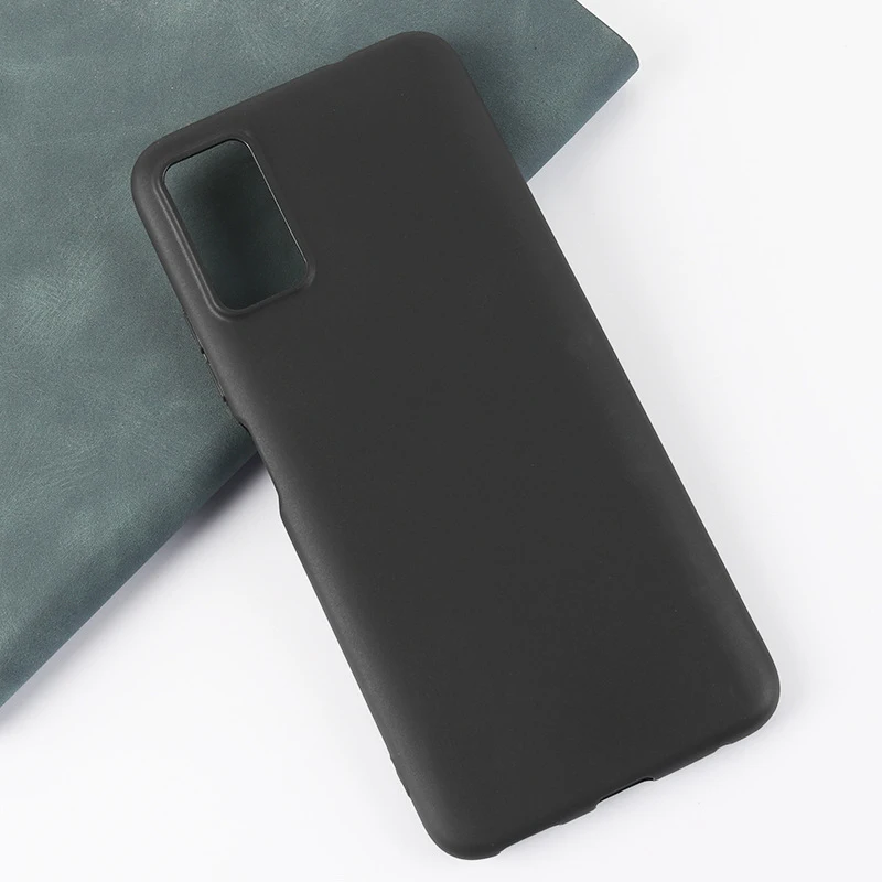 Black Soft Silicone Protective Case - High-Quality TPU Cover