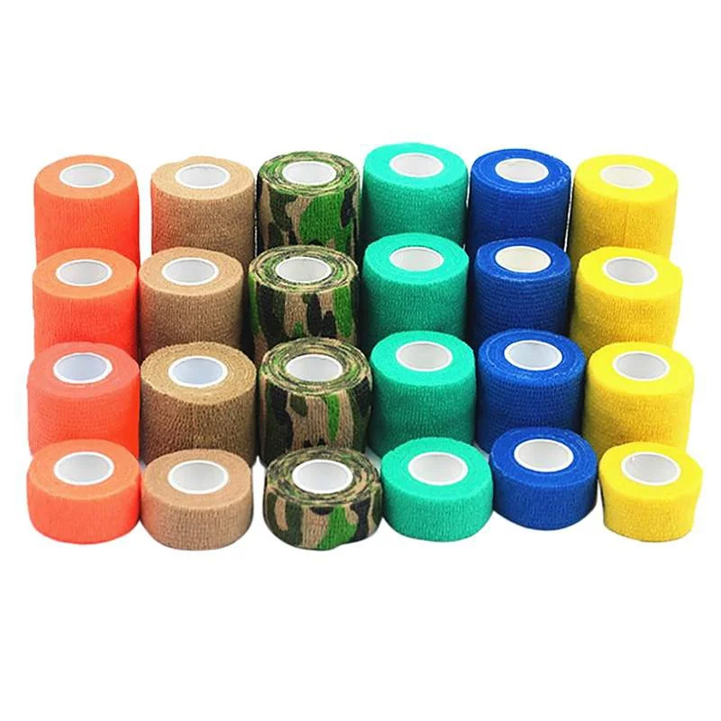 

Pet Horse Dog Cat Animal Wound Non Woven Cohesive Bandage Self Adherent Wrap Tape Pet Finger Arm Bandage Tapes for Animals