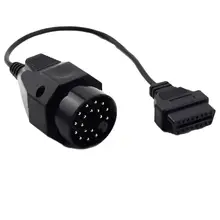 

55% Hot Sales!!! 20 Pin to 16 Pin OBD2 OBDII Diagnostic Scanner Adapter Connector Cable for BMW