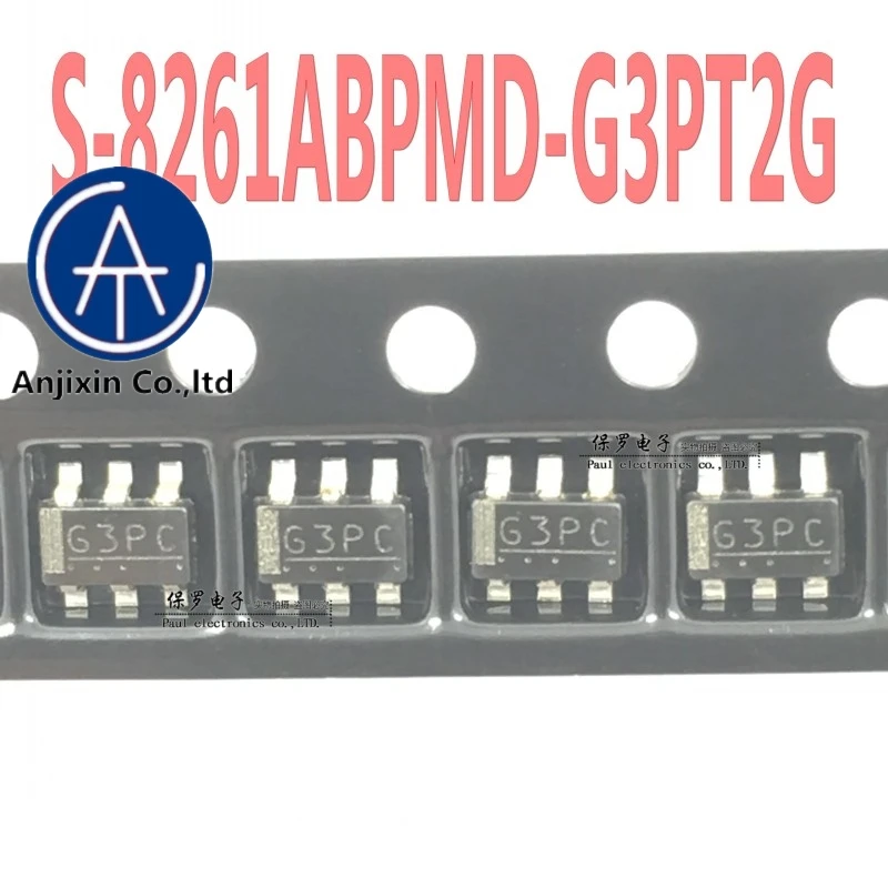 

10pcs 100% orginal and new lithium battery protection IC S-8261ABPMD-G3PT2G silk screen G3PC SOT23-6 real stock