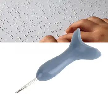 

Saddle-Shaped Writing Board Writing Slate Stylus for Blind People Writing Pen Practical Blind Writing Board Accessory Massage