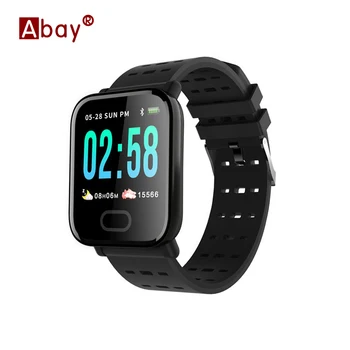 

A6 Smart Watch with Heart Rate Monitor Fitness Tracker Luxury Digital wrist Watch 5 Men Women Heart Rate Monitor Bluetooth Call