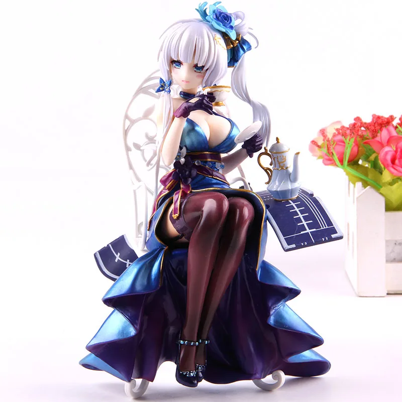 Azur Лейн иллюзионный блеск игрушки ПВХ фигурка Коллекционная модель игрушки для девочек Аниме подарок кукла для коллекции