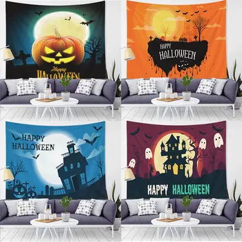 

Million Holy Festival Printed Tapestry Hanging Cloth Sofa Background Wall Decoration Hanging Cloth Farmhouse Decor