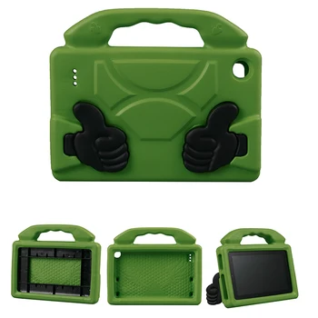 

Kids Eva Stand Case For Amazon Kindle Fire HD7 HD 7 2015 2017 2019 7 Inch Non-toxic Shockproof Thumb Tablet Protective Cover #S