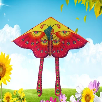 

New Colorful Butterfly Kite Outdoor Kites Flying Toys Kite For Children Kids 72XC
