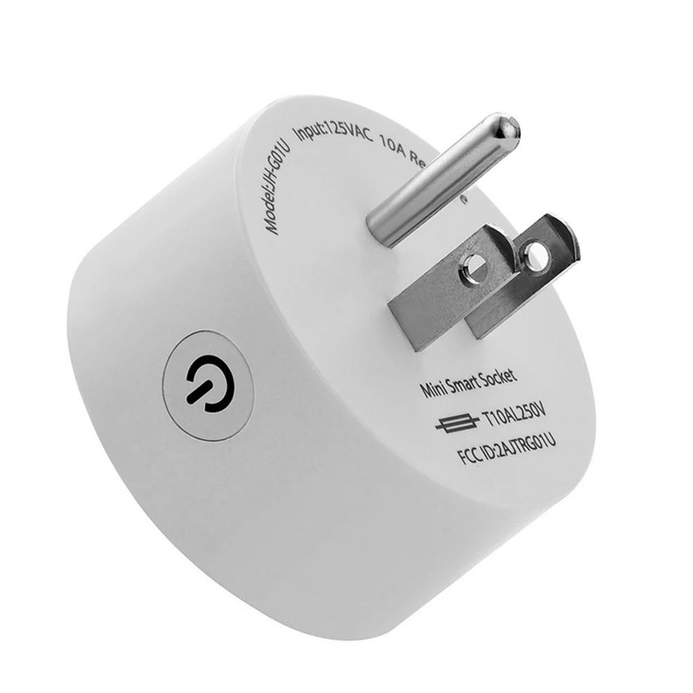 Wifi Smart Plug Wi-Fi с поддержкой мини-розетки приложение дистанционное управление беспроводной портативный автоматический таймер розетки с включения/выключения