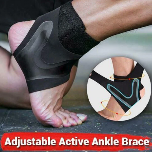 

Newly Adjustable Active Ankle Brace Support Breathable for Sport Running Women Men MVI-ing