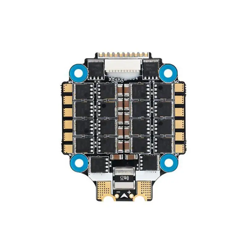 Hobbywing XRotor Micro 60A 3-6S Blheli_32 DSHOT1200 4 в 1 бесщеточный ESC для радиоуправляемого дрона FPV Racing 30,5x30,5 мм