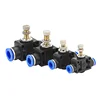 1PCS Pneumatic Fittings PY/PU/PV/PE/HVFF/SA Air Hose Quick Couplings 4mm to 12mm Water Pipe Connector Pneumatic Parts Push in ► Photo 2/6