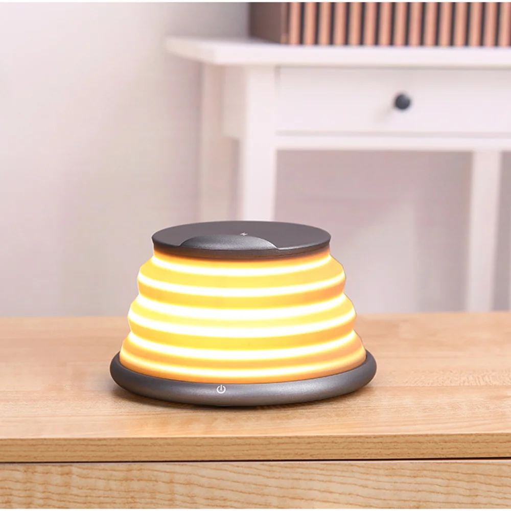 Для huawei Xiaomi Iphone 11 Xs 10 Вт Быстрое беспроводное зарядное устройство телефон атмосфера сна лампа телескопический держатель для телефона универсальный