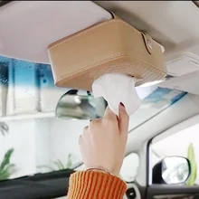 1 шт. Лидер продаж коробка из искусственной кожи для салфеток автомобиля креативная съемная коробка для бумажных салфеток органайзер для интерьера автомобиля