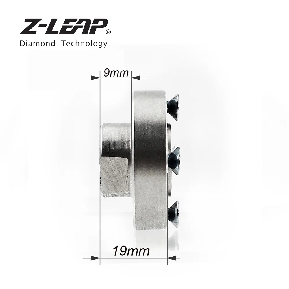 Z-LEAP, 2 шт., угловая шлифовальная машина, аксессуары, пильный диск, адаптер с фиксированной резьбой 5/8-11 или M14, алюминиевый жесткий фланец 22,23 мм