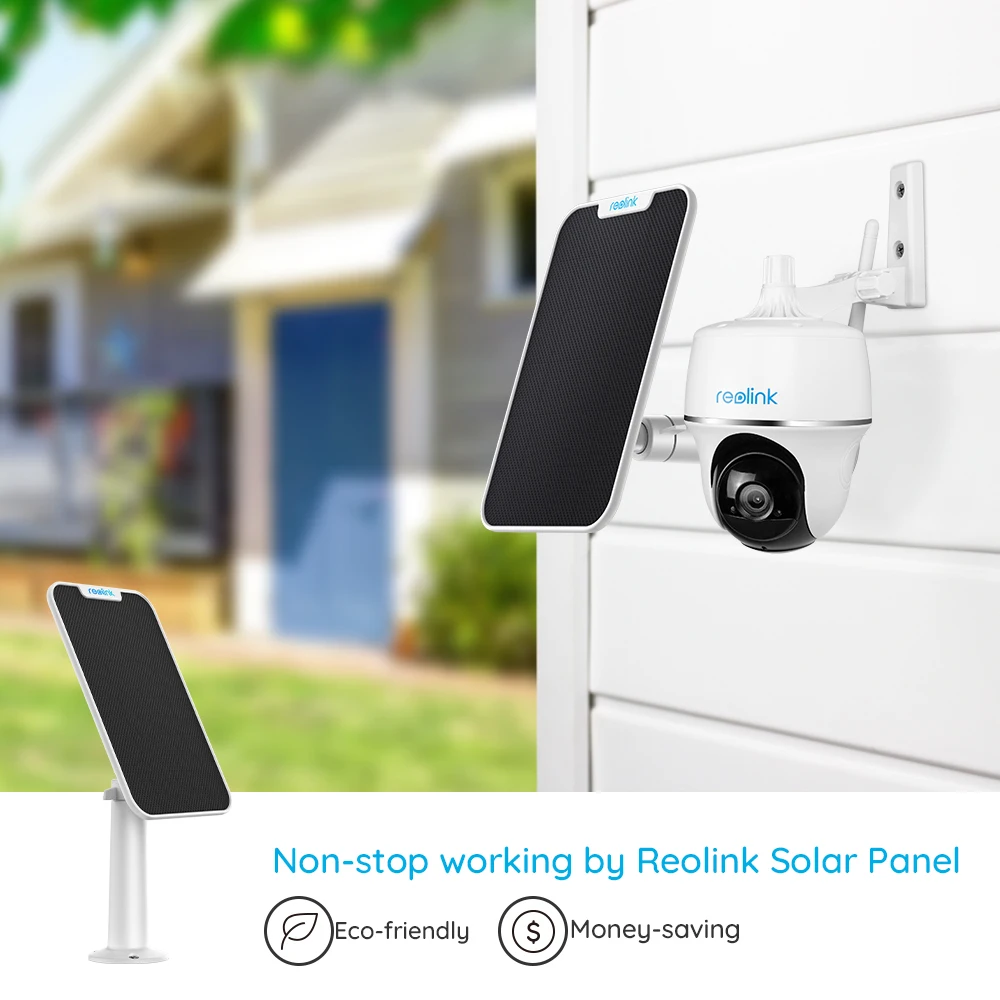 Reolink Argus PT w солнечная панель 1080P WiFi камера перезаряжаемая батарея/Солнечная