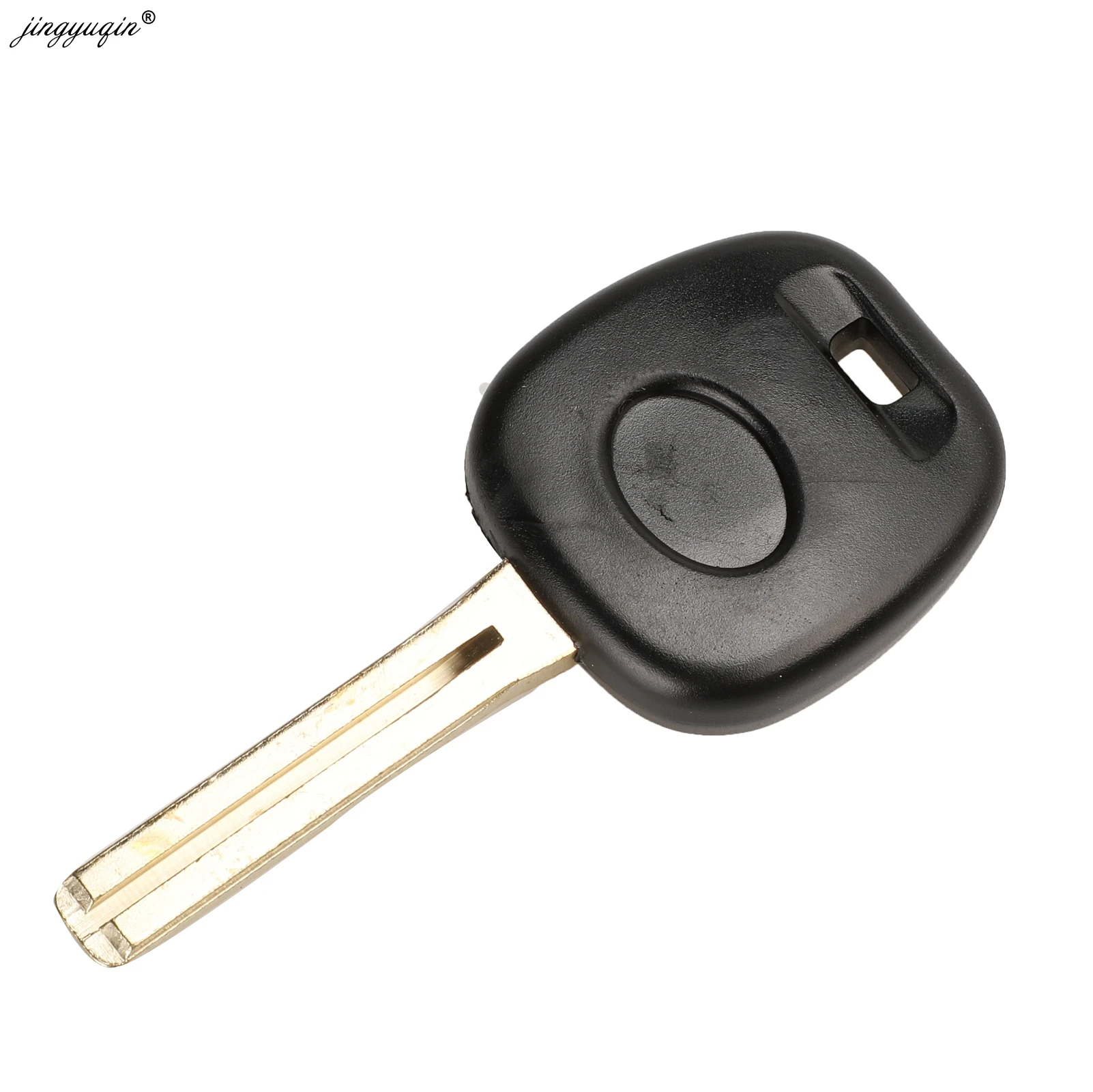 Jingyuqin Замена дистанционного транспондера зажигания ключа автомобиля для Toyota Tacoma TOY48/Toy43 лезвие без чипа