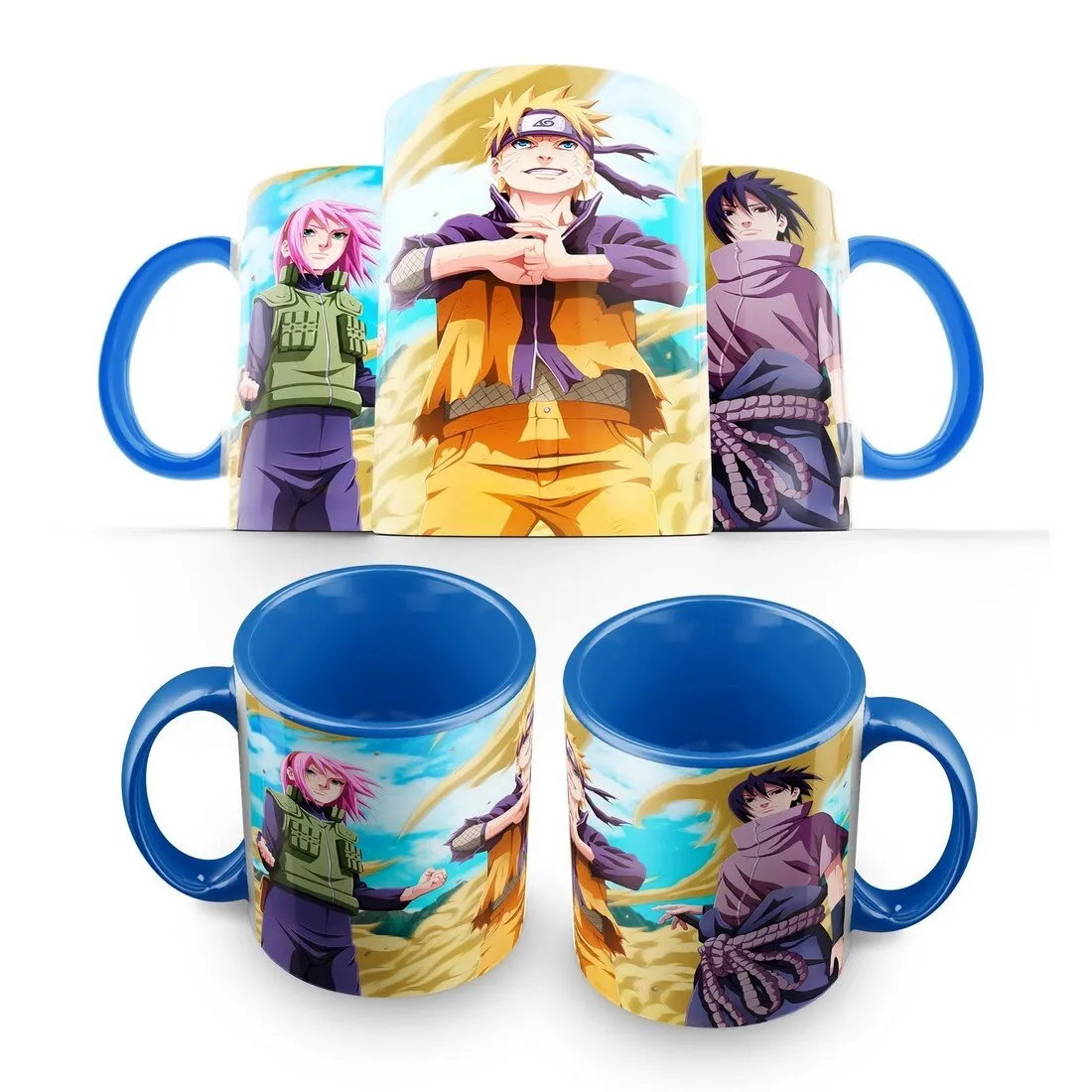 Mug: Naruto (Naruto боруто Sasuke anime) -4 cool mug gift anime maynkravt | Дом и сад