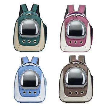 

Transparent Bubble Window Lightweight Pet Carrier Backpack for Small Dogs Cats
