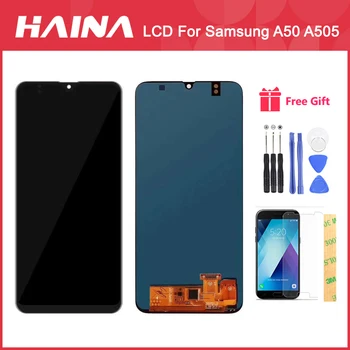 

A50 LCD For Samsung Galaxy A50 Display Screen SM-A505FN/DS A505F/DS A505 LCD Touch Digitizer Assembly A30 A305 LCD