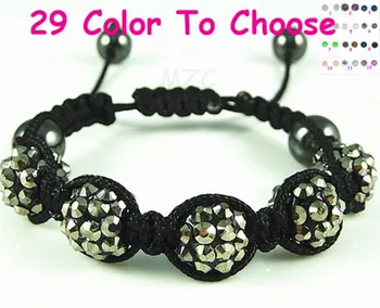 

wen women ball+grt234+Gift FASION hot Resin rhinestone bead unts jewelry Bracelet For kids gift