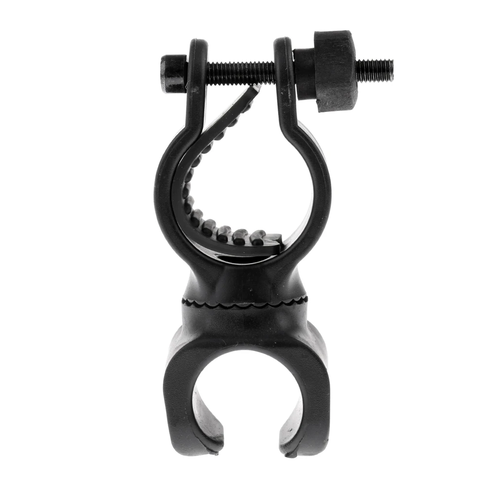 LED Universal Flashlight Bicycle Holder Mount - 360 Degree Rotation Fully Adjustable Bike Flashlight Holder Mount Quick Release