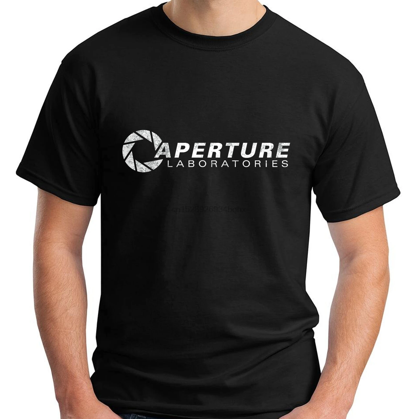 Новая Винтажная апертура лаборатории Science Logo Labs игровая футболка &quotPortal&quot S-5XL |