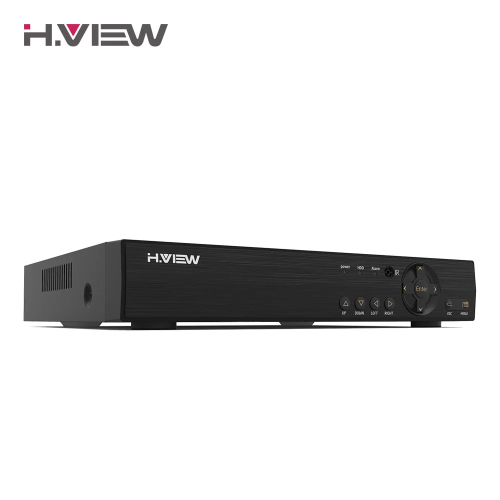 H.VIEW CCTV DVR 8ch H.264 AHD DVR NVR 8ch цифровой видеорегистратор для видеонаблюдения 1080P HDMI видео выход Поддержка аналоговая AHD ip-камера