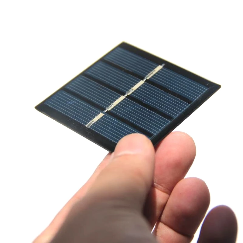 0,45 W 2V мини модуль солнечной батареи из поликристаллического Солнечная батарея своими руками системное зарядное устройство эпоксидной 58*58*3 мм 10 шт./лот;