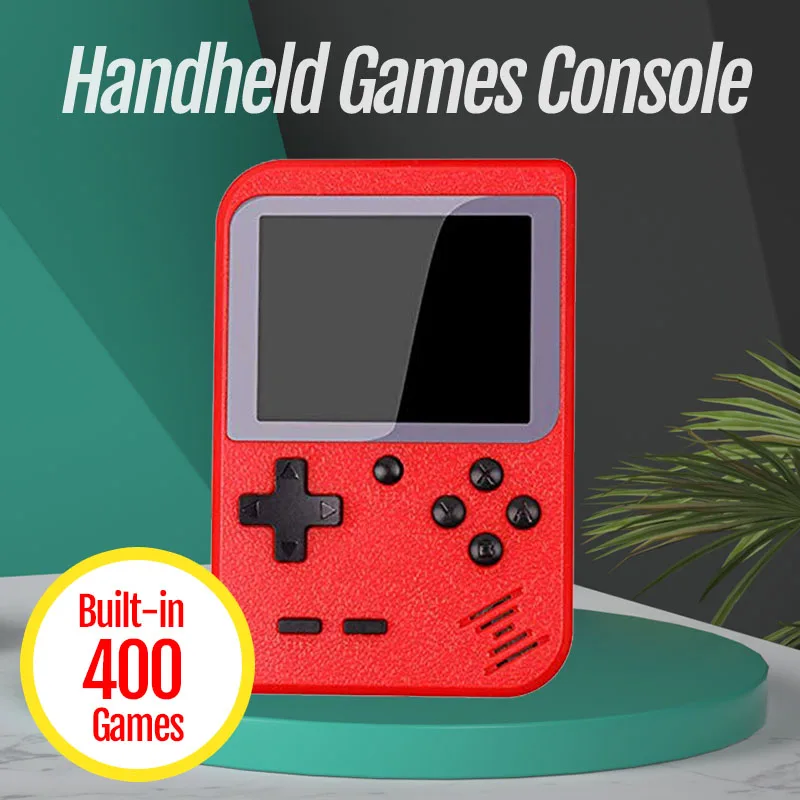 Preise Neue Video Spiele Konsole Eingebaute 400 Retro Klassische Spiele 3,0 Zoll Bildschirm Tragbare Mini Handheld Spiel Spieler