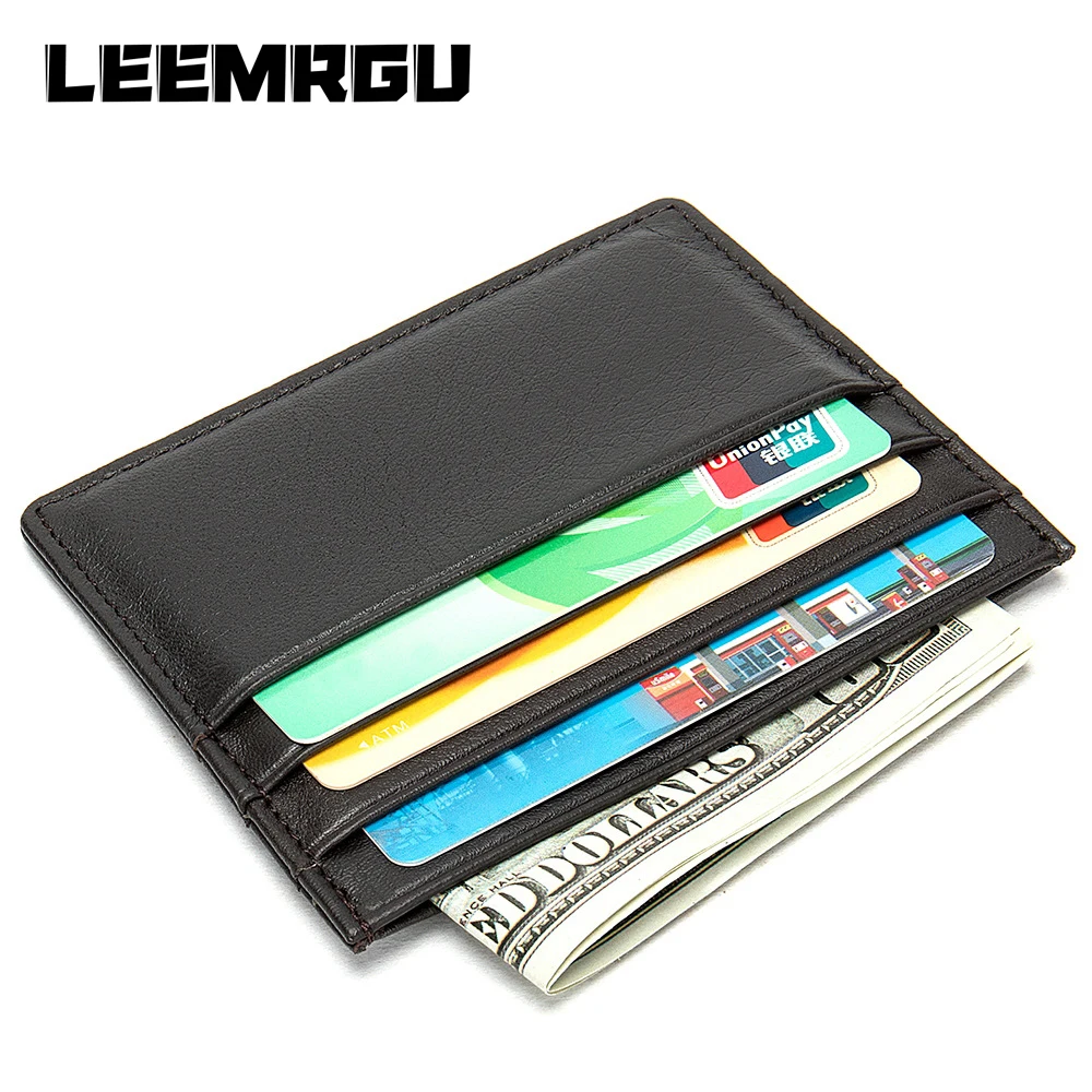 

Multi-card soft leather card bag multi-function leather simple leather credit card wallet bus girl small card holder package