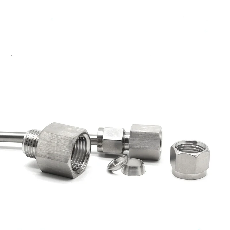 1/4 1/2 B-S-P N-P-T Weiblicher Gewinde x 8mm 10 mm 12 mm 1/4 1/2 Od Röhrchen Doppel -Ferrus -Kompressionsanpassungsstecker Edelstahl 304 ( Color : 6.35mm OD Tube , Size : BSP FEMALE THREAD_1/4