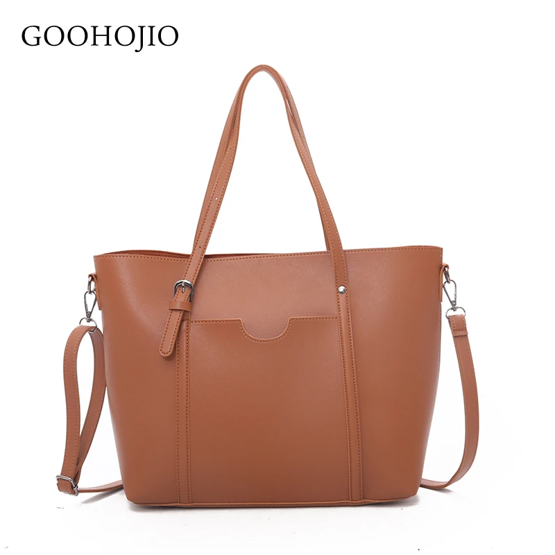 

2019 Big Capacity Women Handbag Leather Women Shoulder Bags Designer Women Messenger Bags Casual Ladies Tote Bags Sac A Main