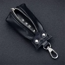 Кожаный кошелек для ключей модный мужской женский держатель для ключей Органайзер чехол для ключей брелок для женщин