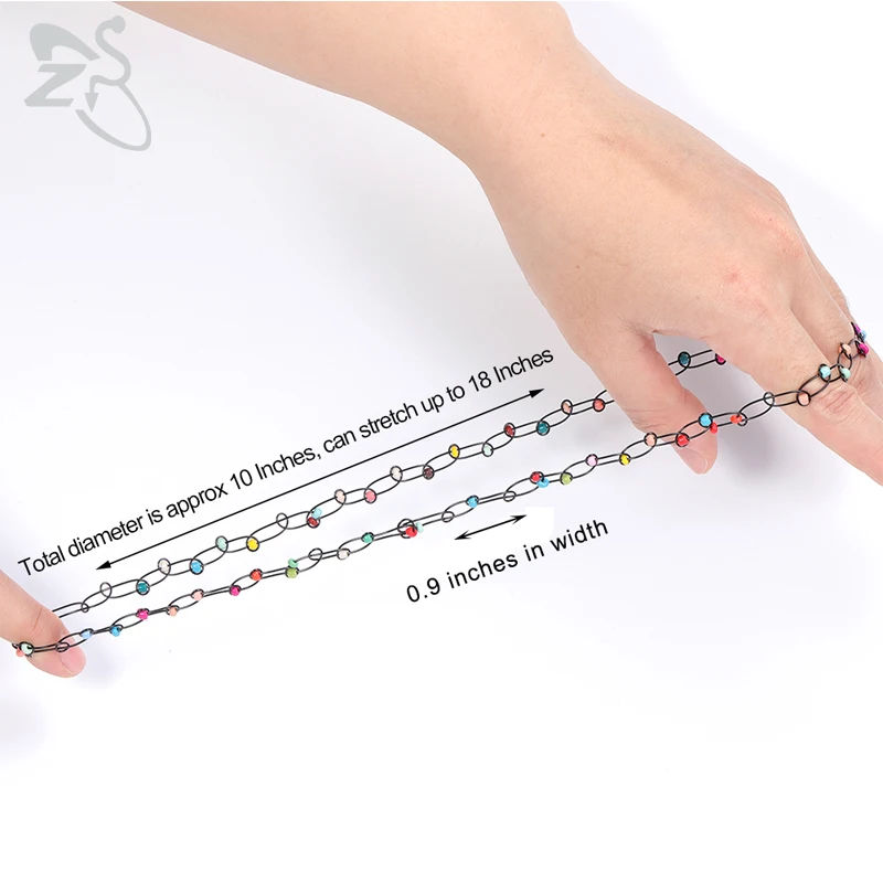 Set 12 Collane Girocollo Donna - Stile Punk Gotico Anni '90, Elasticizzate, Nere E Colorate