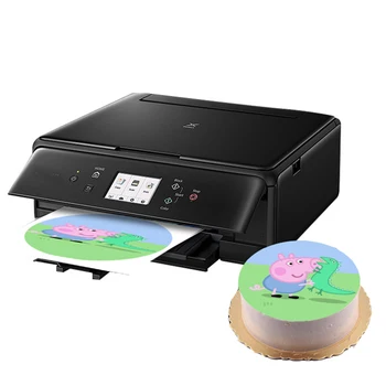 

Vilaxh For Canon TS5060 Cake Printer Machine A4 Food Printer For Cake Chocolate Lollipop With Edible Ink Cartridge cake paper