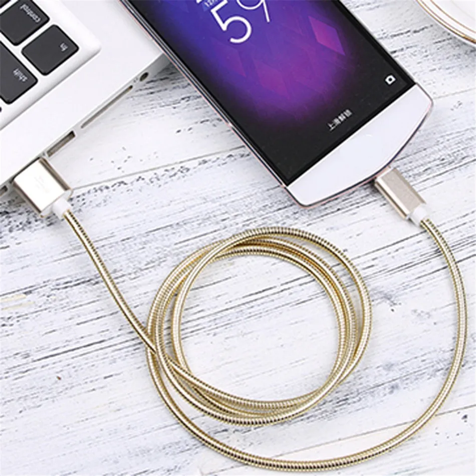 USB C кабель type C 2.4A Быстрая зарядка type-C кабель для передачи данных зарядное устройство USB-C для samsung S8 S9 Note 9 8 для Xiaomi mi8 mi6 1 метр