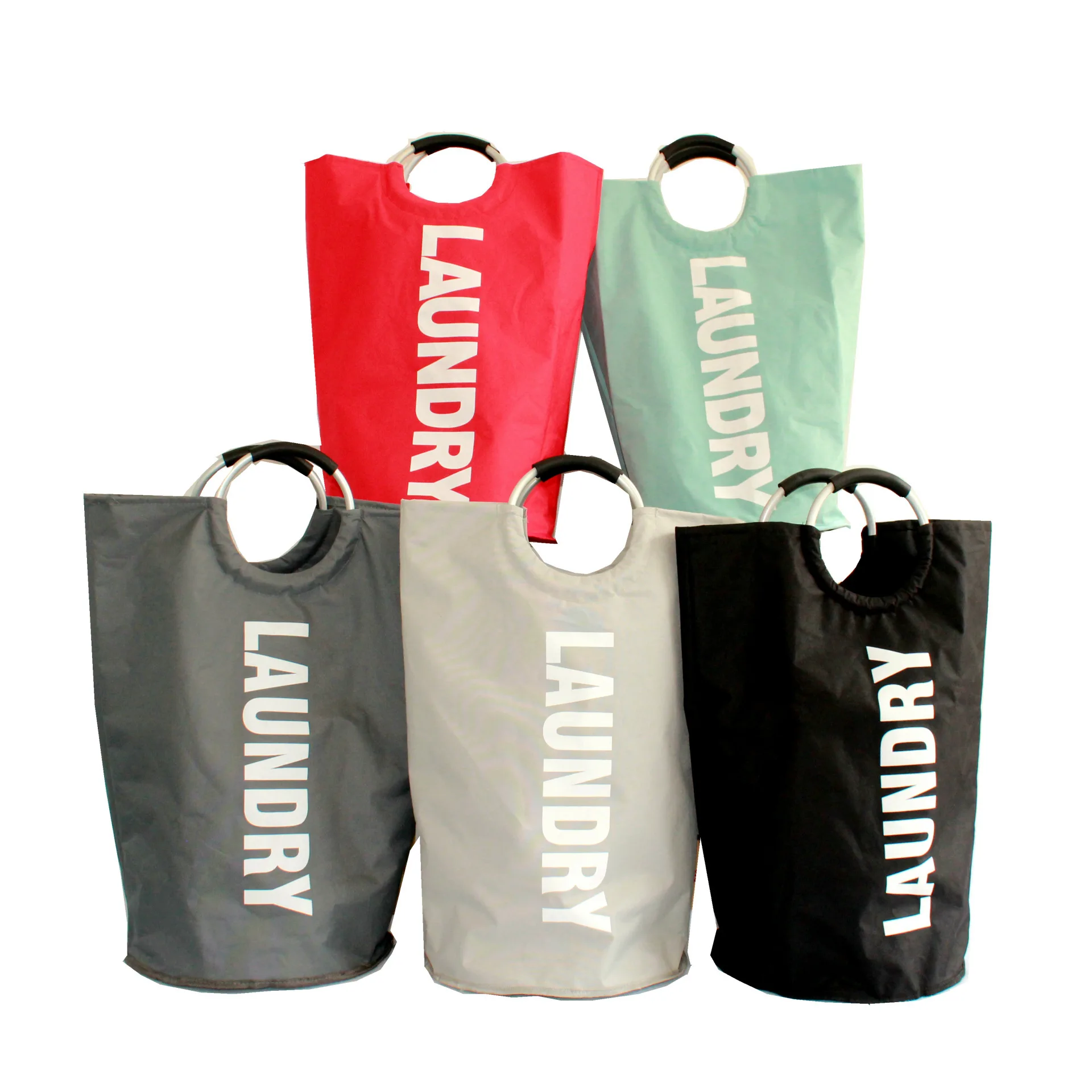 Foldable Dirty Clothes Storage Bag Laundry Basket  Hamper Washing Bin Household
