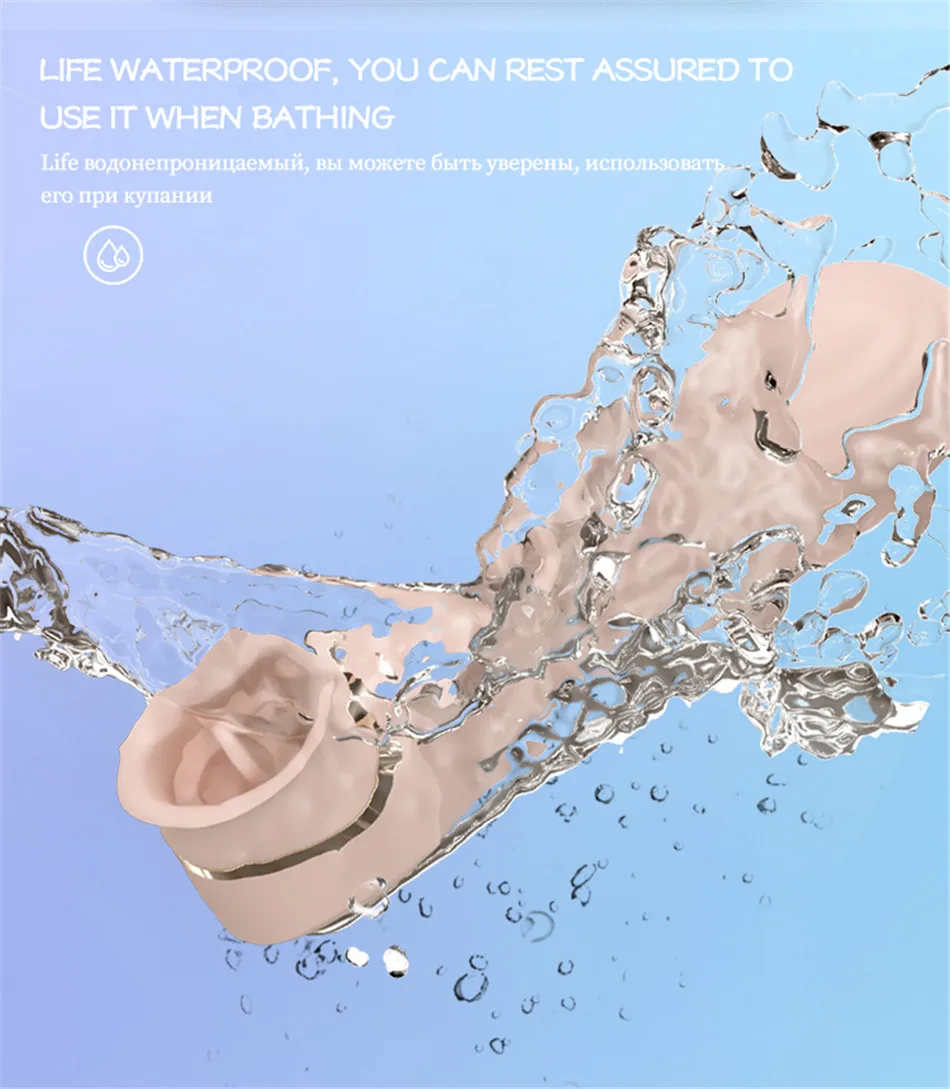 Sucer la langue, lécher le clitoris, masturber le mamelon, vibrateur, jouets sexuels féminins, vrai sexe, stimulateur du point G, Cu_voghion.com